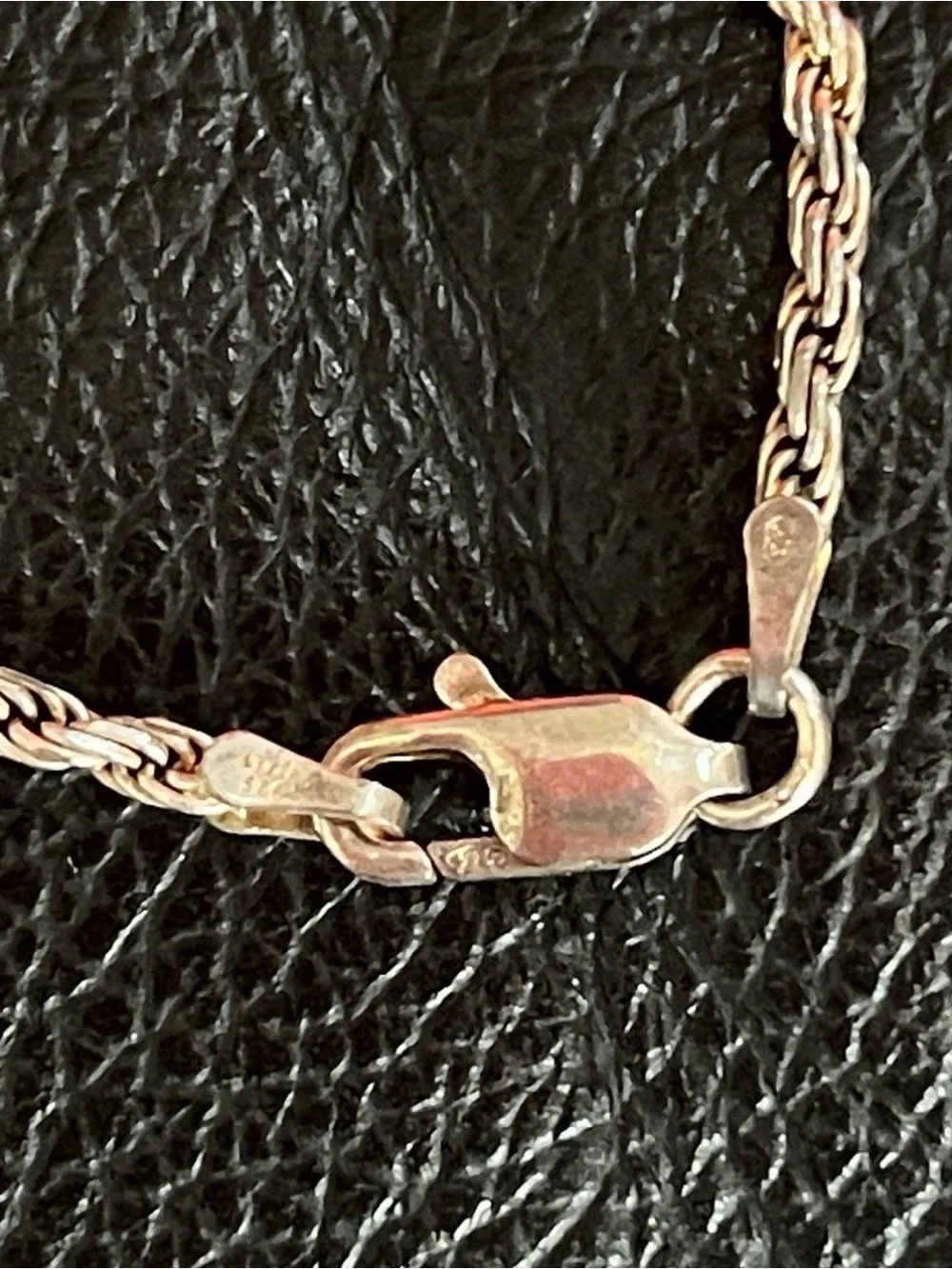 Sterling Silver Rope Chain Bracelet New with tag tarnish free sterling silver br